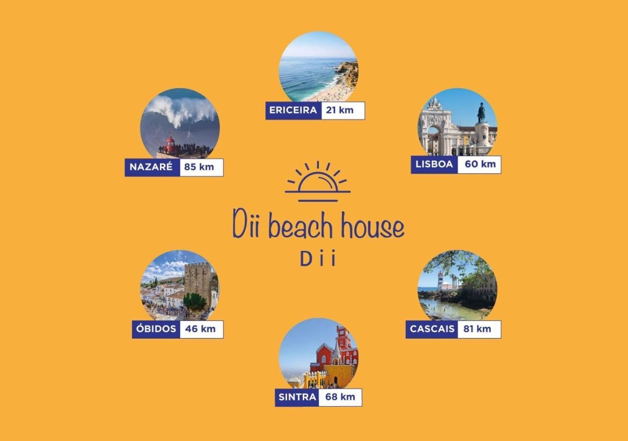 Dii Beach House - Moradia Bi-Familiar Com Piscina Aquecida Torres Vedras Eksteriør billede